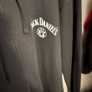 Brand New lightweight zip up Jack Daniels jacket